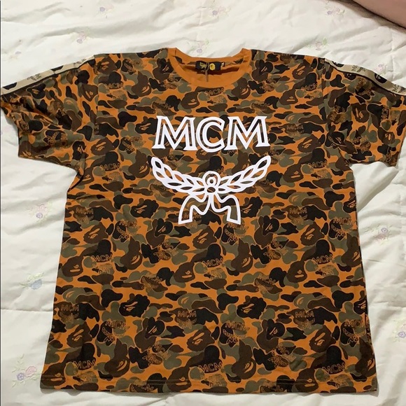 mcm bape t shirt